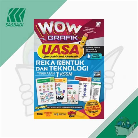 Buku Rujukan WOW Grafik UASA 2023 KSSM Tingkatan 1 B Melayu Matematik