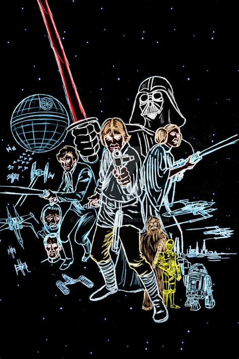 star wars neon by AlanSchell on DeviantArt