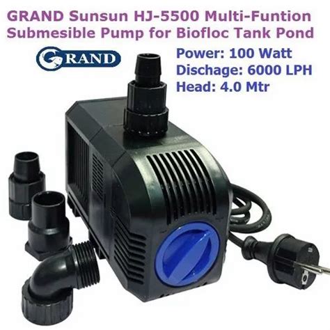 Grand Hj Sunsun Multi Function Submersible Water Pump For Biofloc