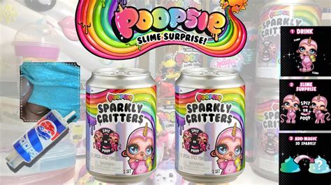 Sparkly Crittersde Poopsie Slimeunboxing Youtube