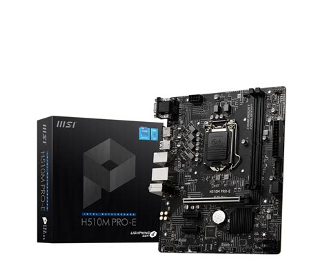 Motherboard H M Pro E Msi Evo Tech