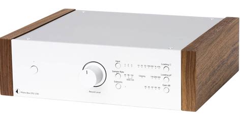 Pro Ject Phono Box Ds Usb Silver Et Noyer Easylounge