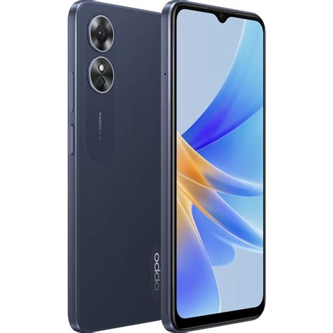 OPPO A17 64GB 4G - Midnight Black | BIG W