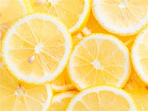 Lemon slices background 3187446 Stock Photo at Vecteezy