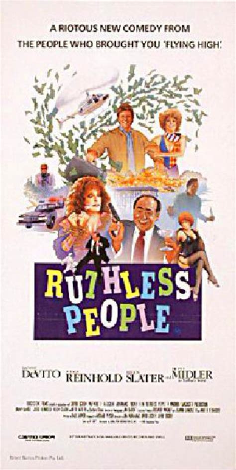 Ruthless People 1986 Australian Daybill Poster - Posteritati Movie Poster Gallery