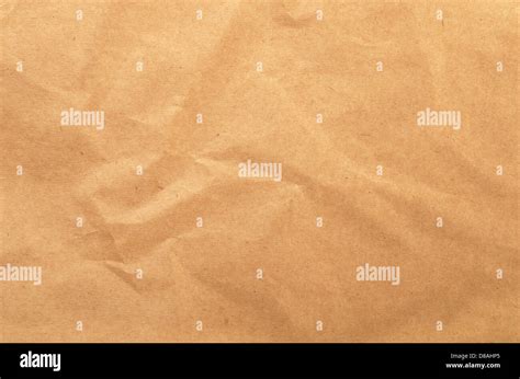 Brown Rough Crumpled Recycled Paper Texture Stock Photo Alamy