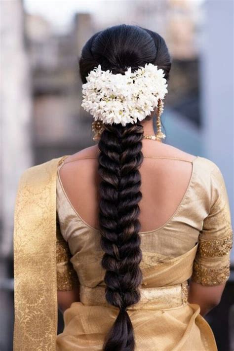 Introducing Latest Bridal Hairstyles For South Indian Brides Weddingbazaar Indi Hair Style