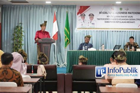 InfoPublik Menuju 9500 UMKM Bupati Muhammad Adil Buka Sosialisasi