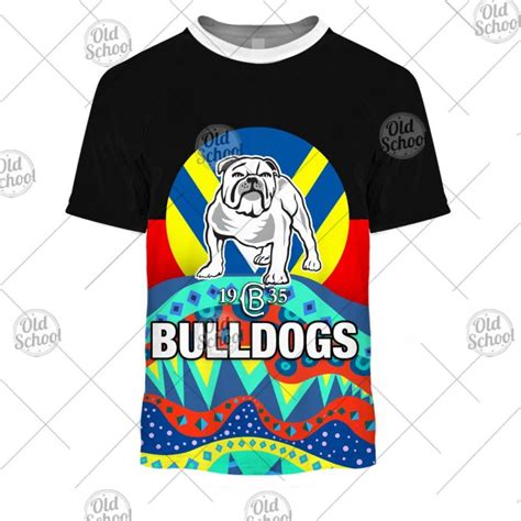 Nrl Canterbury Bankstown Bulldogs Dinky Di Lover Aboriginal Flag X