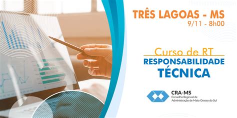 Curso de Responsabilidade Técnica em Três Lagoas CRA MS