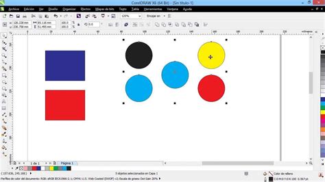Curso Introducci N A Coreldraw X Agrupar Y Desagrupar Objetos