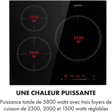 Klarstein Plaque Induction W Plaque De Cuisson Electrique