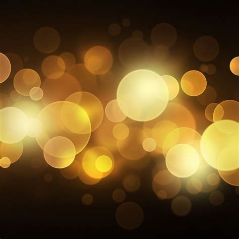 Abstract Yellow Flare Bokeh Pattern Background iPad Wallpapers Free ...