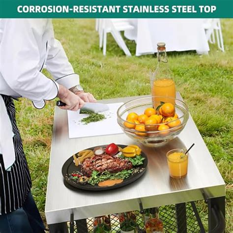 Snapklik.com : YITAHOME Outdoor Grill Cart Table Patio Food Prep And ...