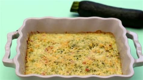 Gratin De Riz Aux Courgettes Râpées Et Jambon Recette Par Amandine