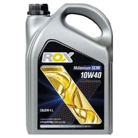 Motorový olej 10W - 40 Millenium Semi Rox levně | Kupi.cz