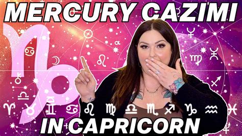 Mercury Cazimi In Capricorn All Signs Youtube