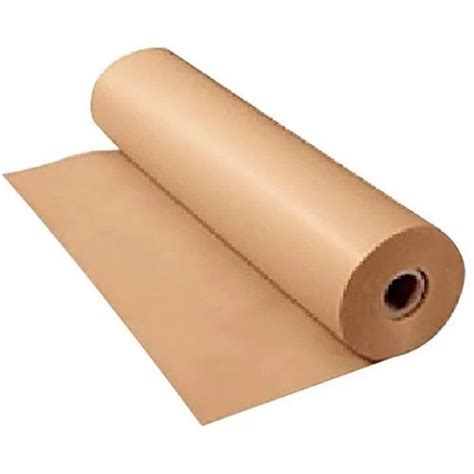 Wood Pulp Plain Corrugated Kraft Paper Roll For Making Boxes At Rs 38