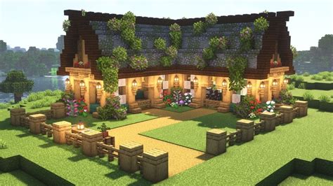 Cottagecore Barn Minecraft