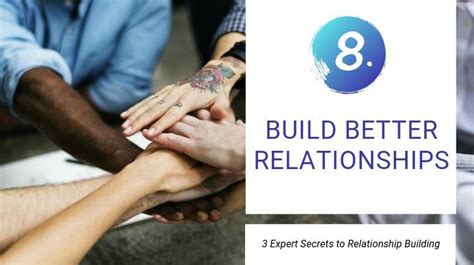 8 Build Better Relationships Positive Routines