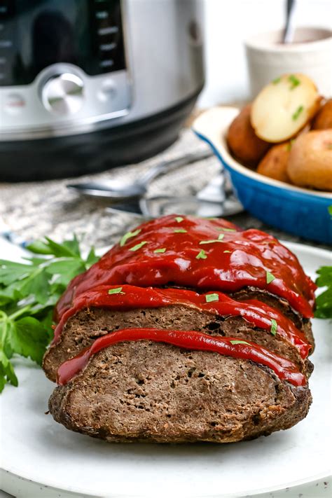 Instant Pot Meatloaf And Potatoes Easy Budget Recipes