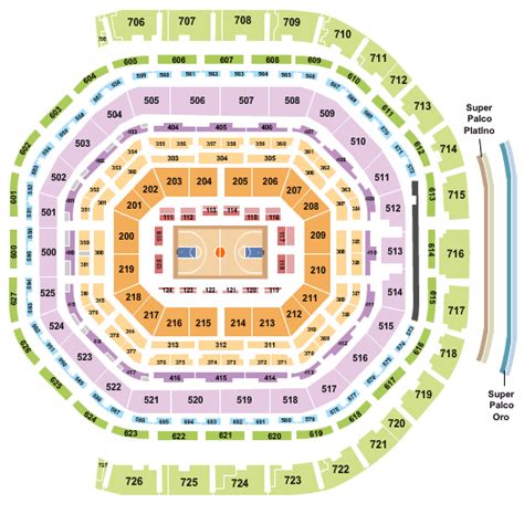 Arena Ciudad de Mexico Seating Chart & Seat Map