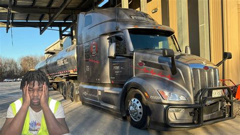 Rookie Truck Driver Locks Keys In Truck At Fuel Lane Youtube