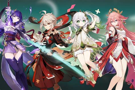 Genshin Impact Yae Mikos Aggravate Hyperbloom Team Build