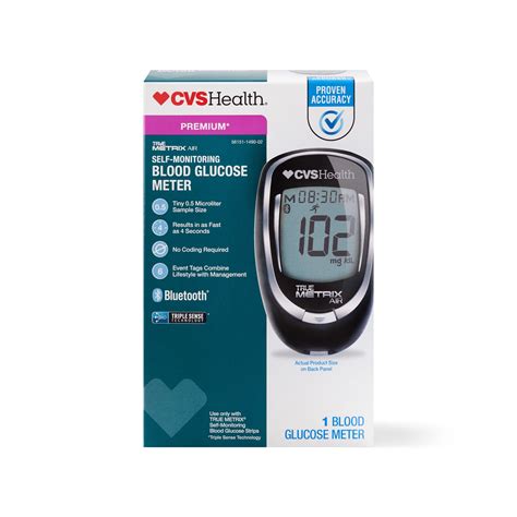 Cvs Health True Metrix Air Self Monitoring Blood Glucose Meter Pick