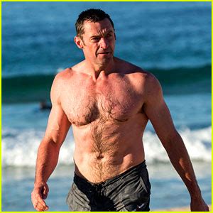 Hugh Jackman Exposes His Muscle Body Naked Male Celebrities