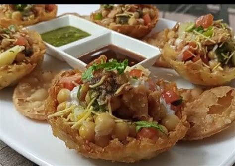 Aloo Lachha Tokri Chaat Iftar Special Recipe By Afshan Tabassum Cookpad