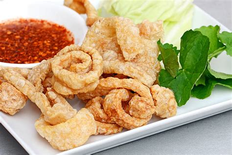 80+ Crispy Fried Pork Fat Chicharon Philippines Stock Photos, Pictures & Royalty-Free Images ...