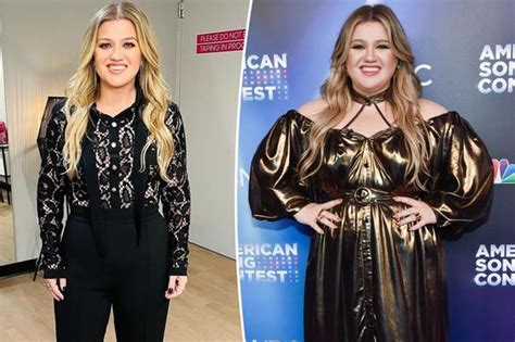 Kelly Clarkson Weight Loss Shedding 60 Pounds Inspiring Before And After Photos