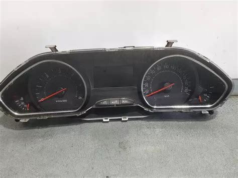 9805400480 TABLEAU DE Bord Compteur Pour PEUGEOT 208 1 6 HDI 2012