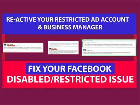 Fix Your Facebook Restricted Issues Ad Account Page Shop Domain Pixel