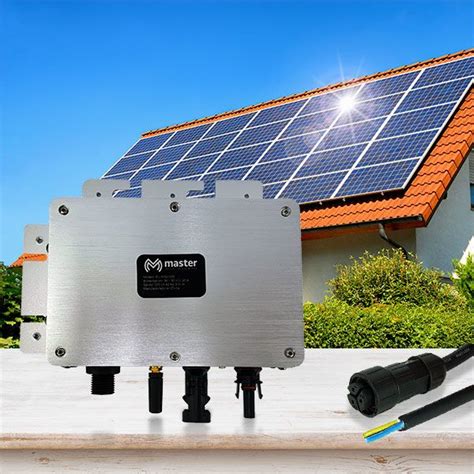 Micro Inversor Solar Para Paneles Solares 200 300W Master Electronicos