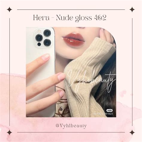 Son bóng Hera Sensual Spicy Nude Gloss Vy Hí Beauty