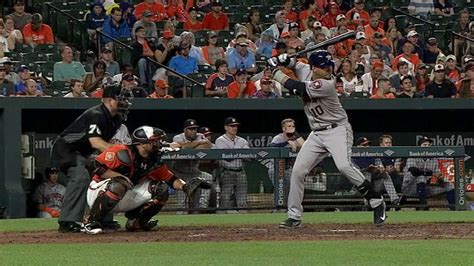 HOU BAL Gurriel Nets A Two Run Home Run After Review YouTube