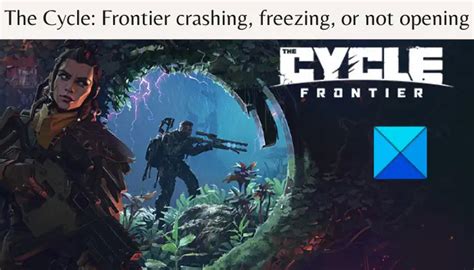 cycle frontier  crashing disconnecting stuck  loading