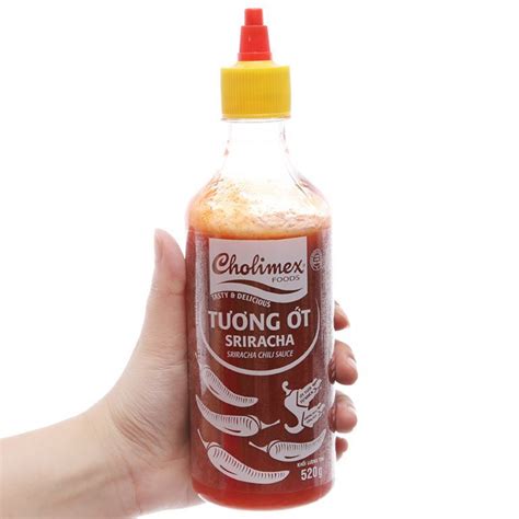 Cholimex Sriracha Chili Sauce 520g X 12 Bottles Vietnam FMCG GOODS