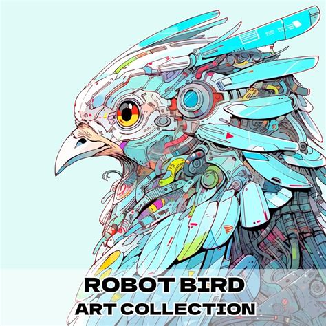 Jp Robot Bird Art Collectionロボット鳥のイラスト集 メカニカル・フライト未知の生態系