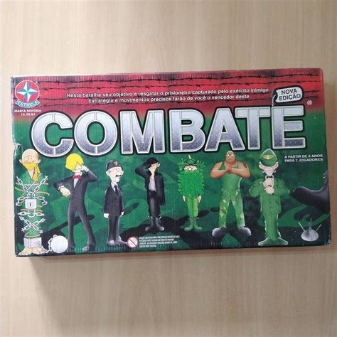 Jogo De Tabuleiro Combate Completo Jogo De Tabuleiro Estrela Usado