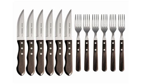 Container Door Ltd Tramontina 12 Piece Porterhouse Steak Knife And