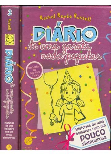 Sebo do Messias Livro Diário de Uma Garota Nada Popular Volume 2