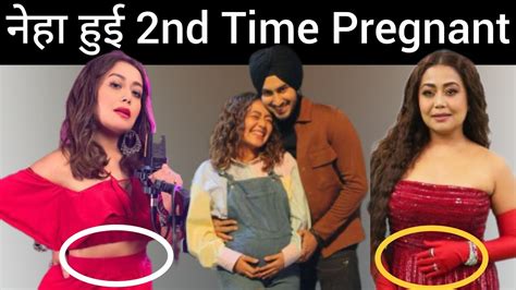 Neha Kakkar 2nd Time Pregnancy News Neha Kakkar Flaunting Her Baby Bump