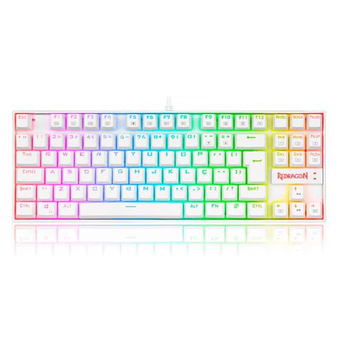 Teclado Gamer Redragon Kumara K552 Rainbow TKL RGB Teclado Mecánico