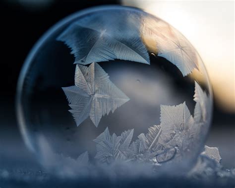 Beautiful Frozen Bubbles Photographed By Angela Kelly Gessato