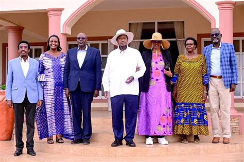 President Museveni First Lady Lay Wreath On Grave Of The Late