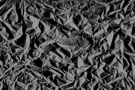 Black Crumpled Textures