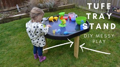 Mixing Tray Stand Tuff Spot Sand Pit Fun Child Kid Play Keto Red Messy